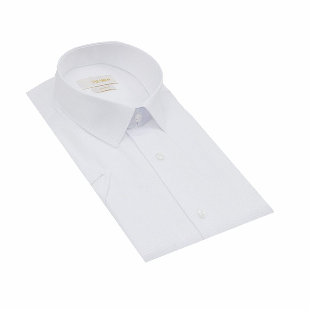 Jakamen Chemise Manches Courtes White Jakamen Alg Rie