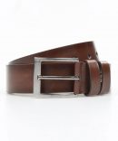 Jakamen Ceinture Classique Simili Cuir 4 Cm Coffee - Standard