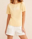 Xint T-Shirts Decontracte Col Rond - M