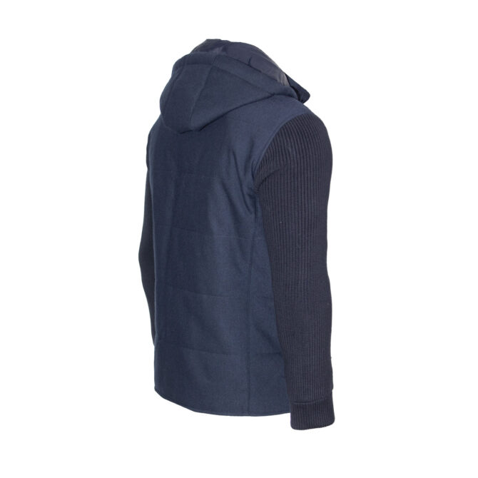 Mohher Veste A Capuche Navy Blue