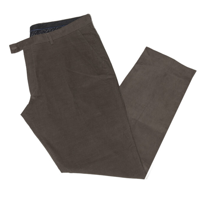 Jakamen Pantalon En Velours 899/Mink