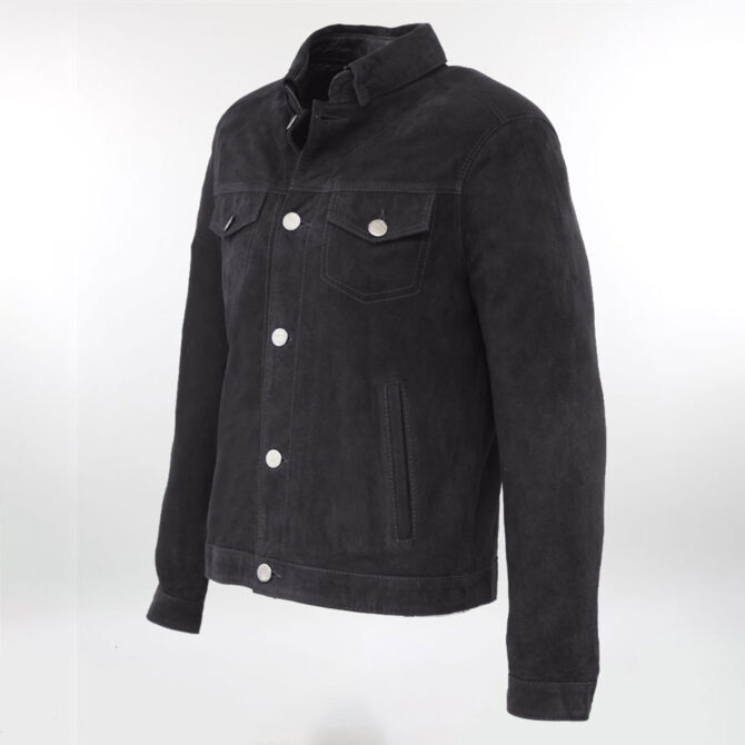 Jakamen Veste Sued Black