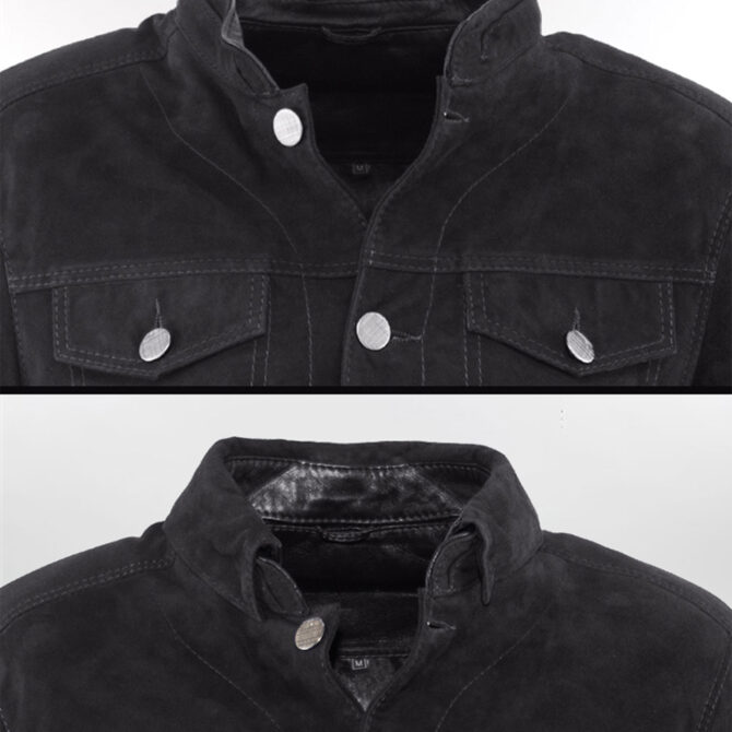 Jakamen Veste Sued Black