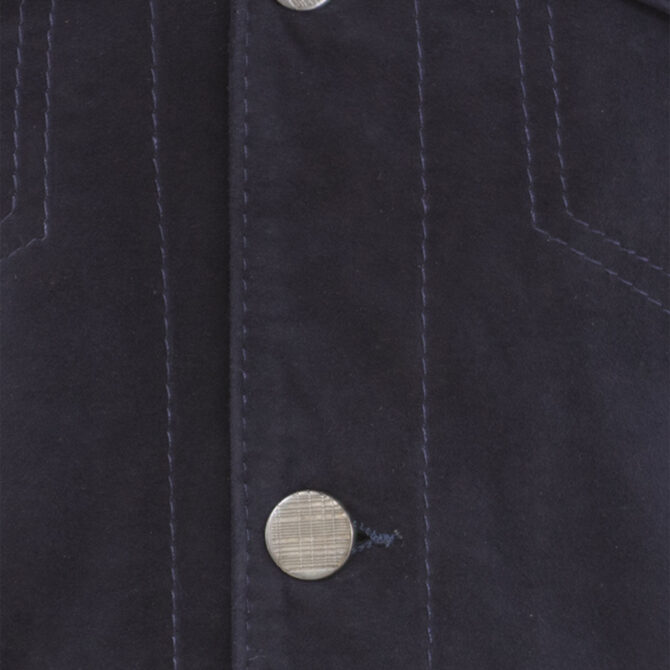 Jakamen Veste Sued Dark Blue