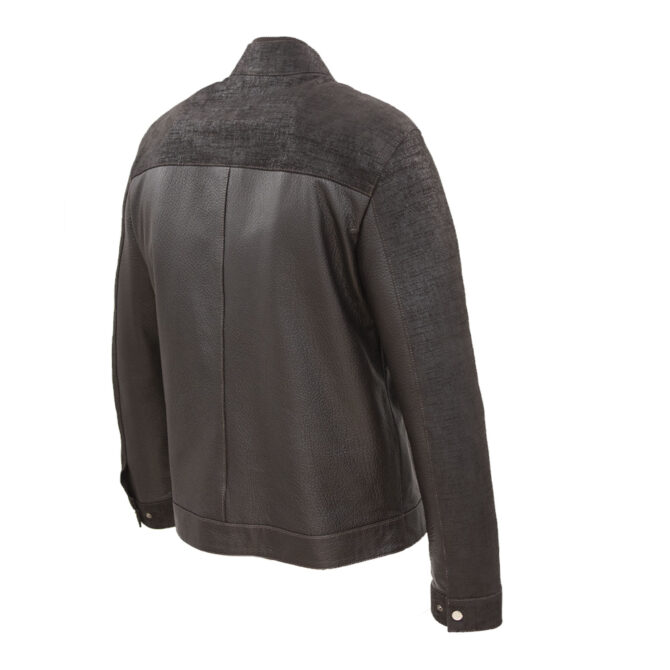 Mcn Veste Cuir 02/Dark Brown