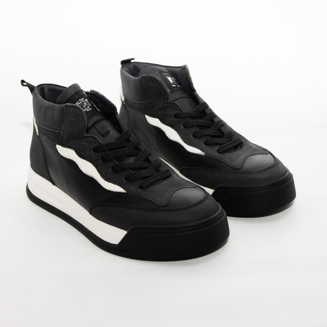 Jakamen Chaussures_Montante Black