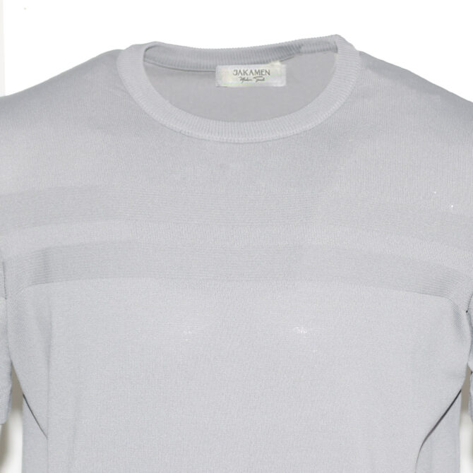 Jakamen T-Shirt_Ras_D_Cou Grey