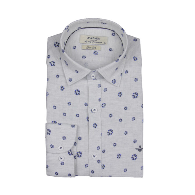 Jakamen Chemise Navy Blue