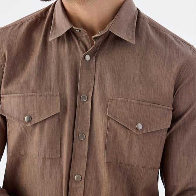 Jakamen Chemise Coffee