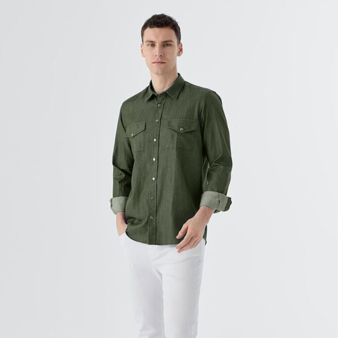 Jakamen Chemise Green