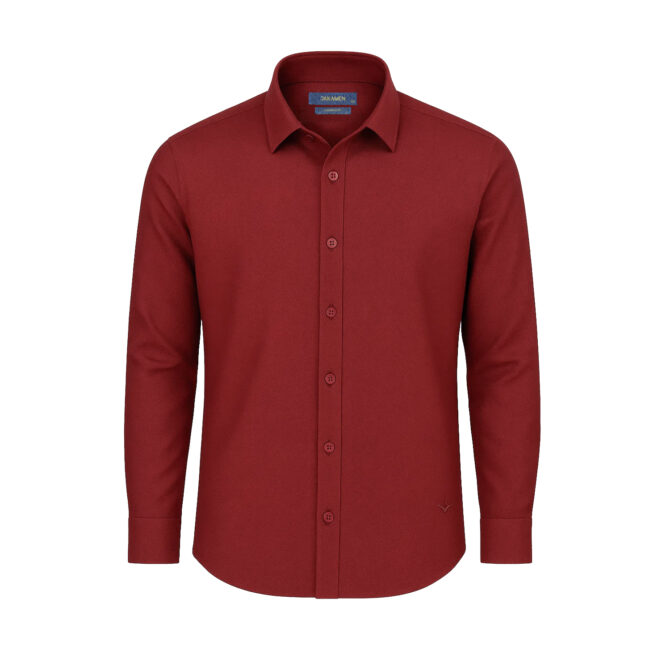Jakamen Chemise Burgundy