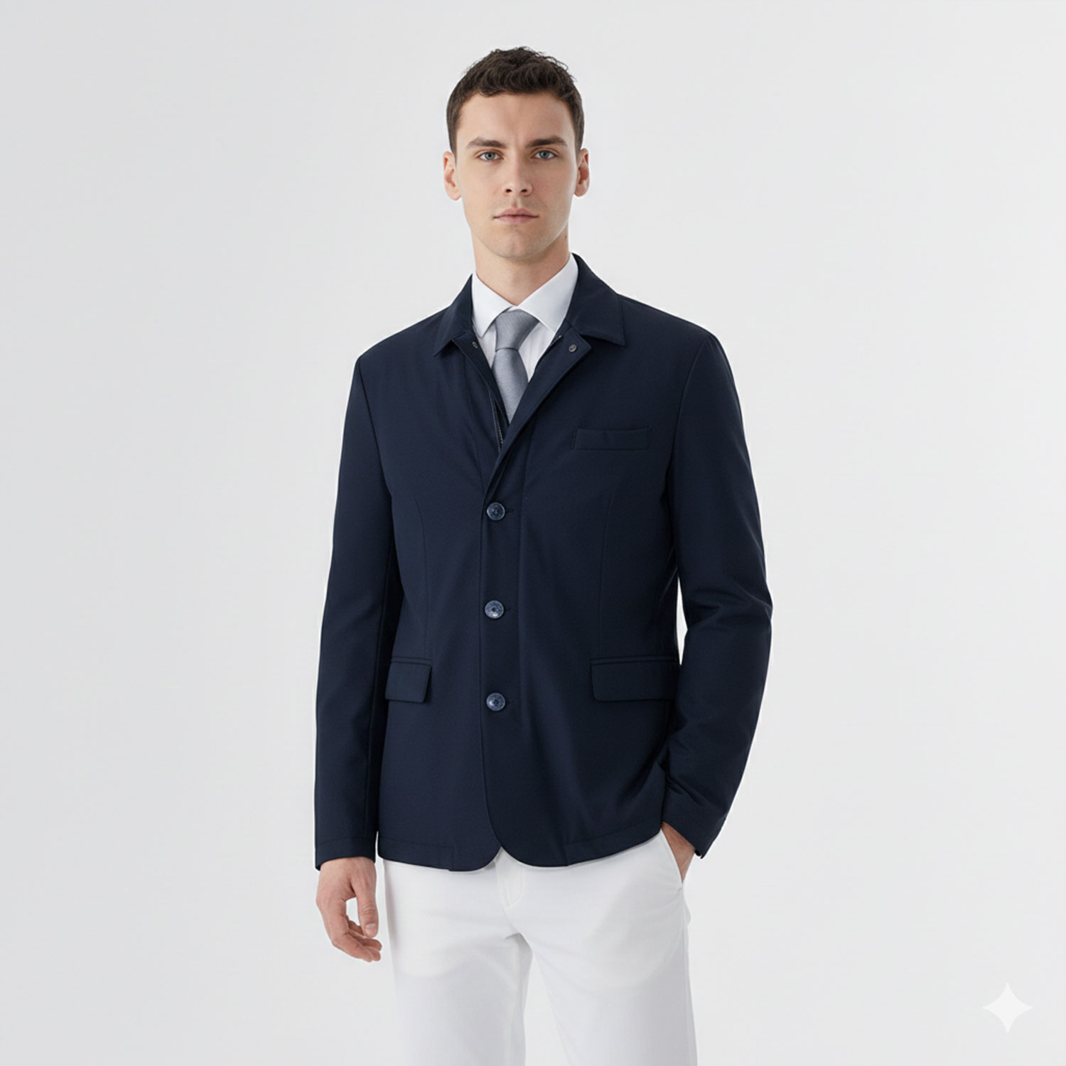 Jakamen Veste Dark Navy Blue