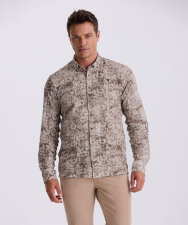 Jakamen Chemise Casual Coffee