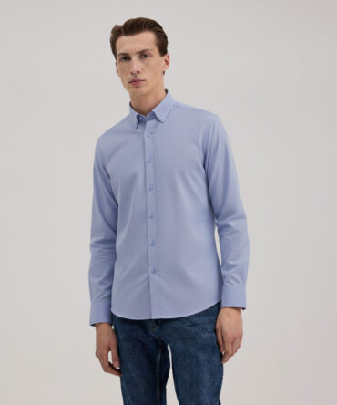 Jakamen Chemise Classique Blue