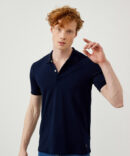 Xint Polo Navy Blue - XL