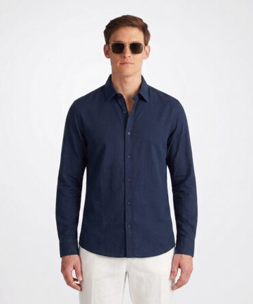 Chemise Casual Dark Navy