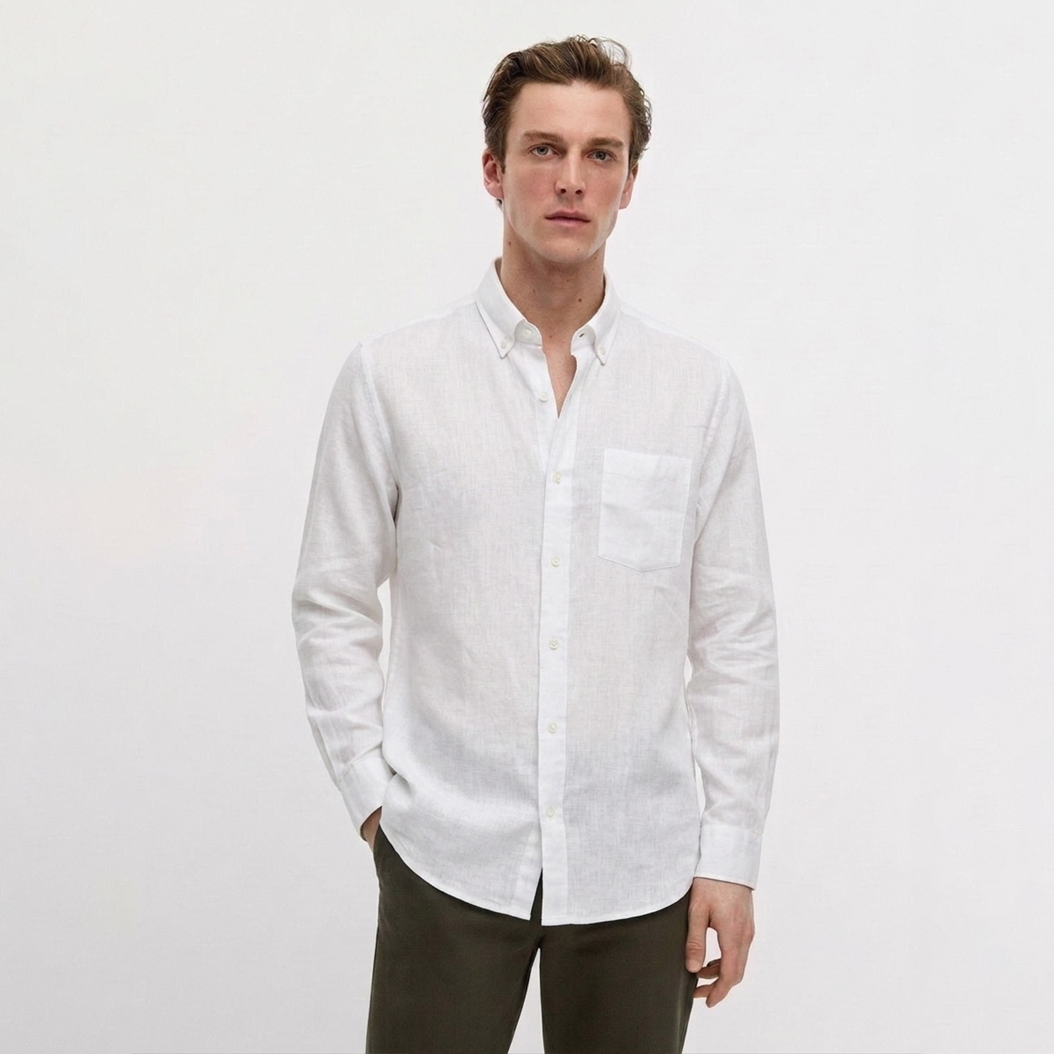 Chemise Casual White