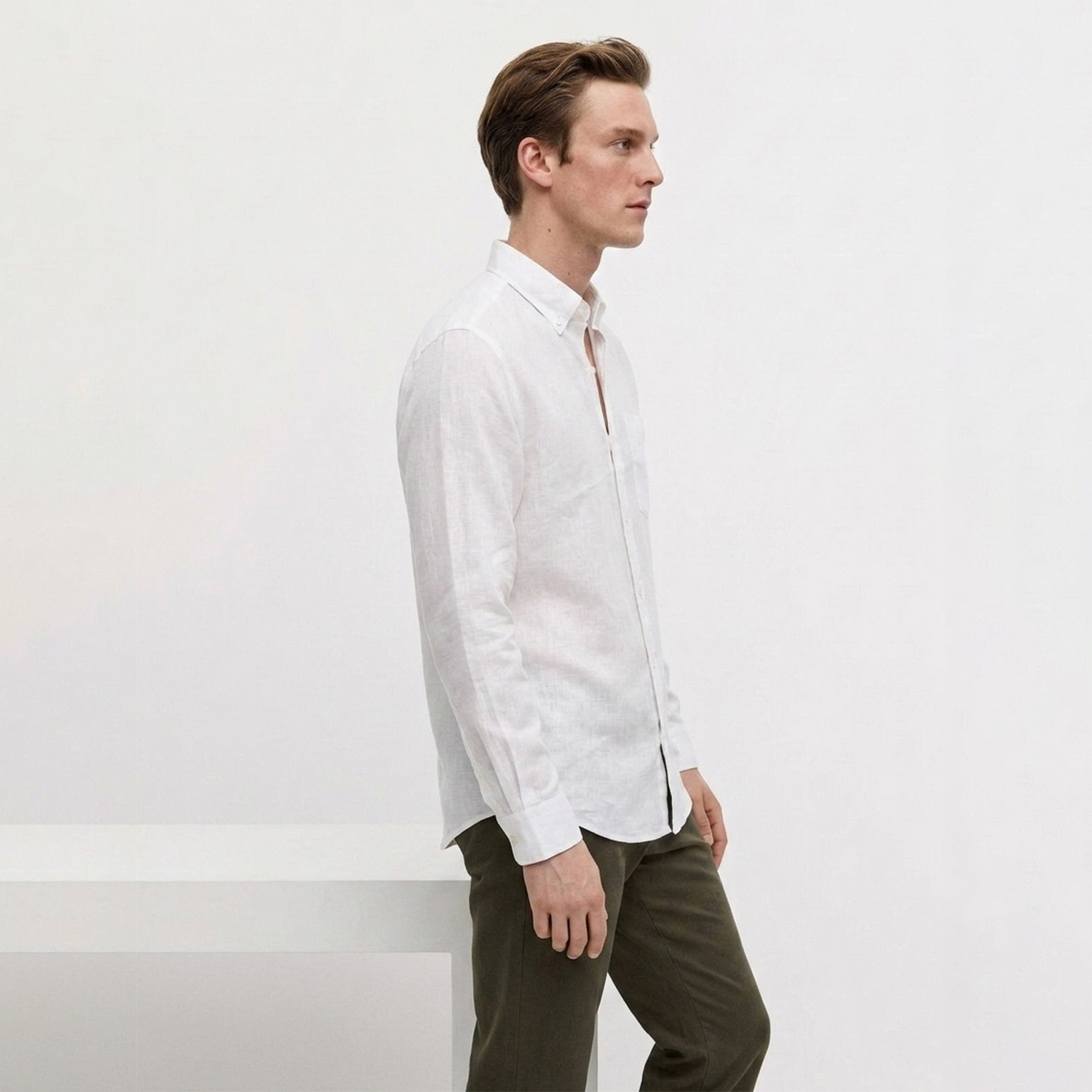 Chemise Casual White