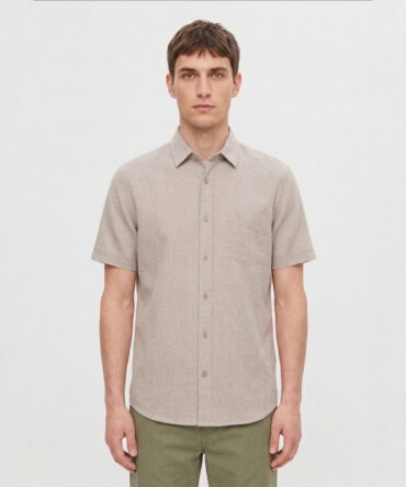Chemise Casual Beige