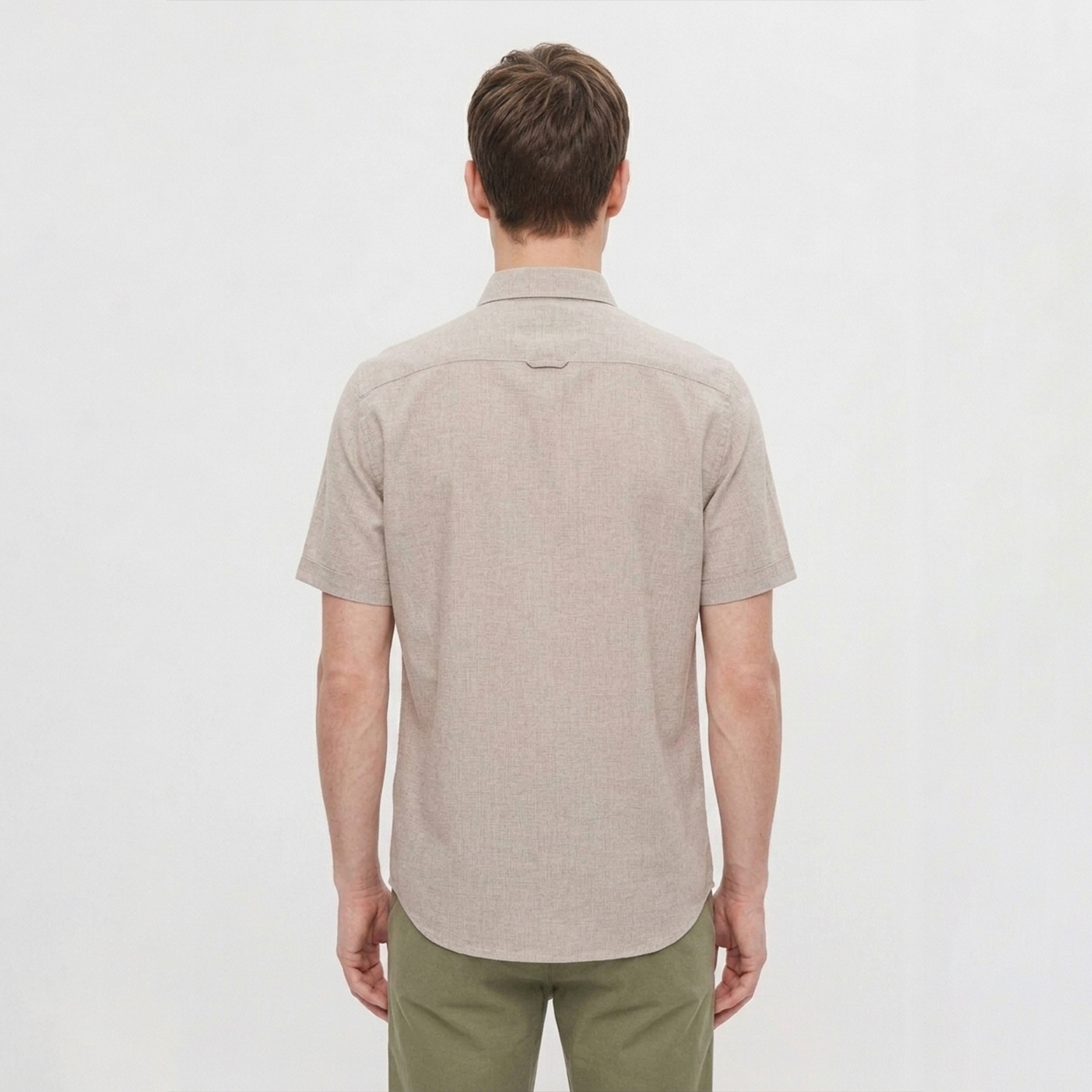 Chemise Casual Beige