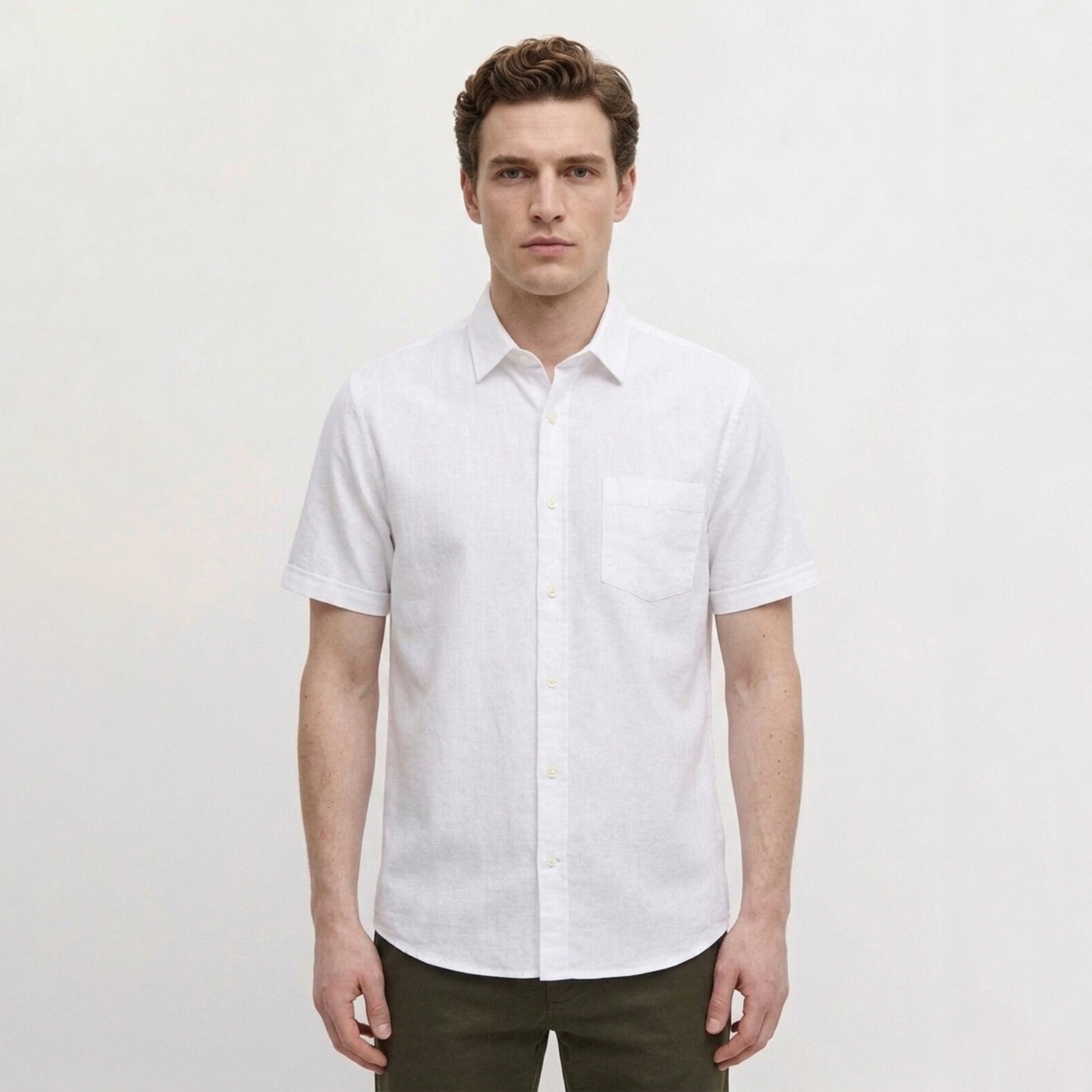 Chemise Casual White