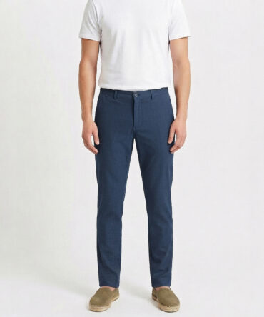 Pantalon_Lin Blue