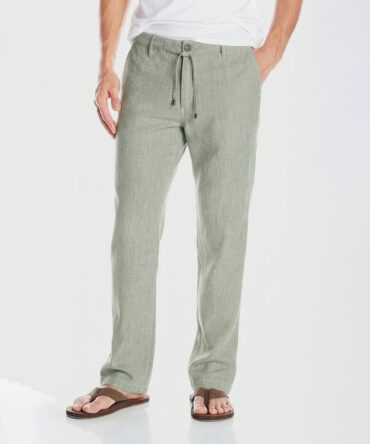 Pantalon_Lin Green
