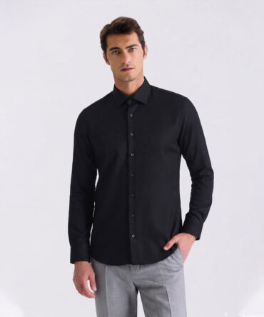 Jakamen Chemise  Classique Black