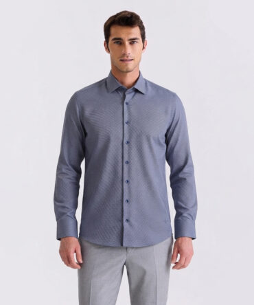 Jakamen Chemise  Classique Dark Navy Blue