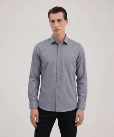Jakamen Chemise Classqiue Black - 1
