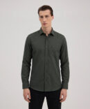Jakamen Chemise Classqiue Green - XL