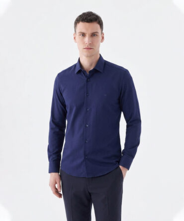 Jakamen Chemise Navy Blue