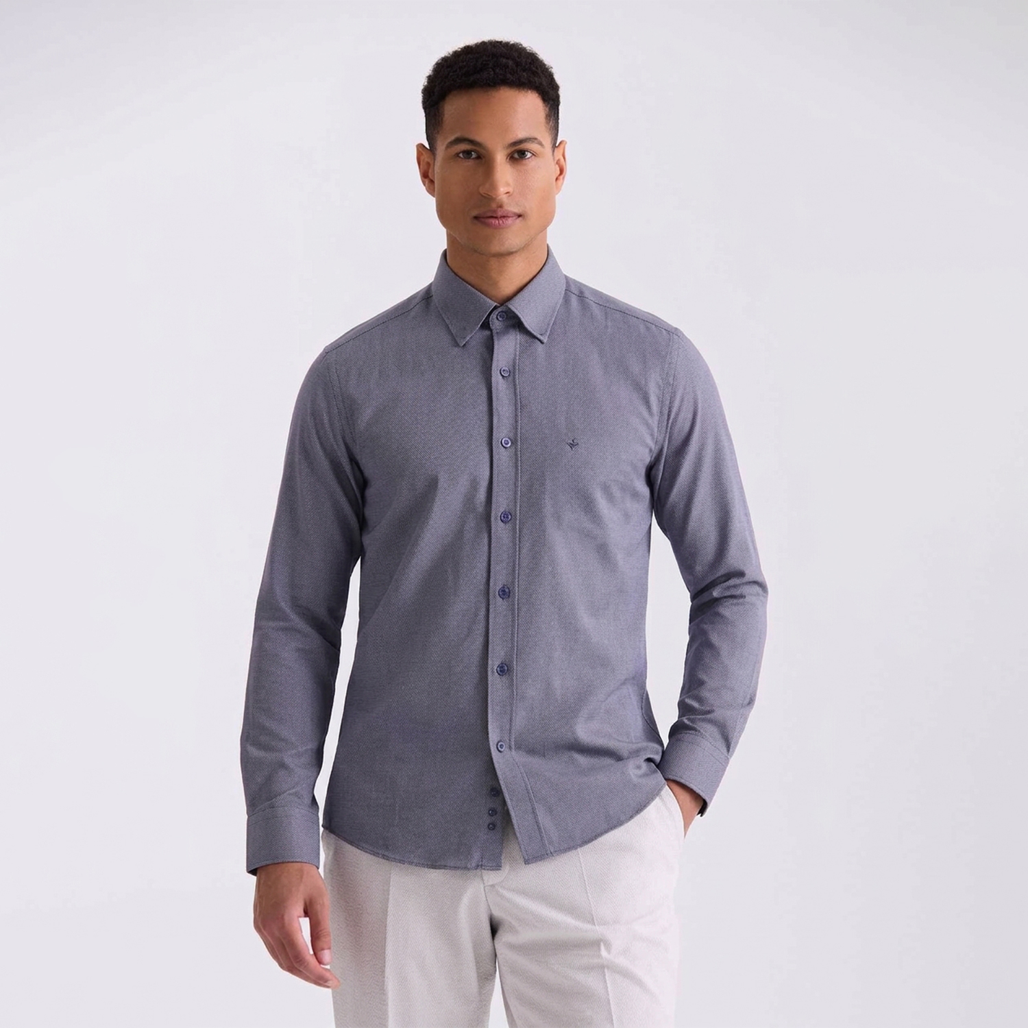 Jakamen Chemise Dark Navy Blue