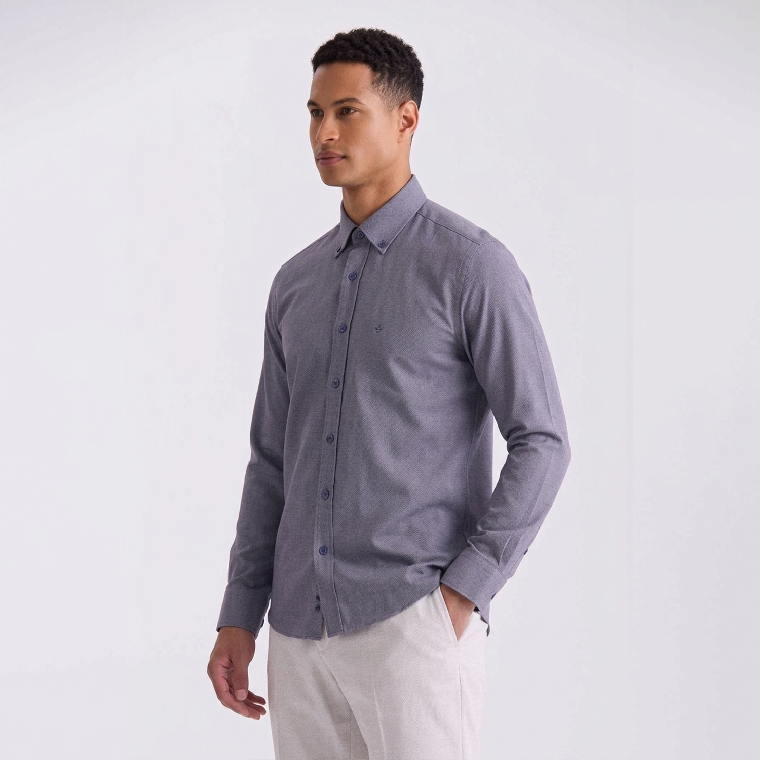 Jakamen Chemise Dark Navy Blue