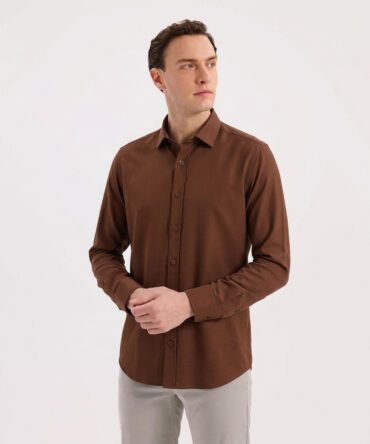 Jakamen Chemise Coffee - 1