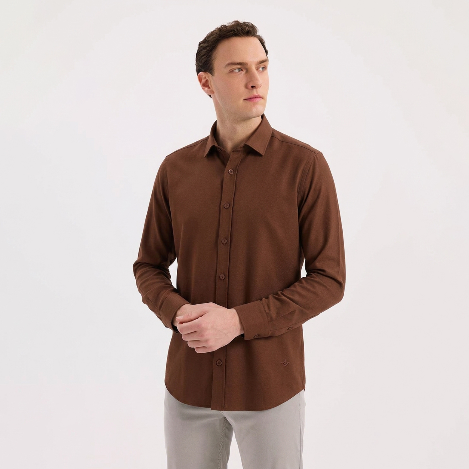 Jakamen Chemise Coffee - 1