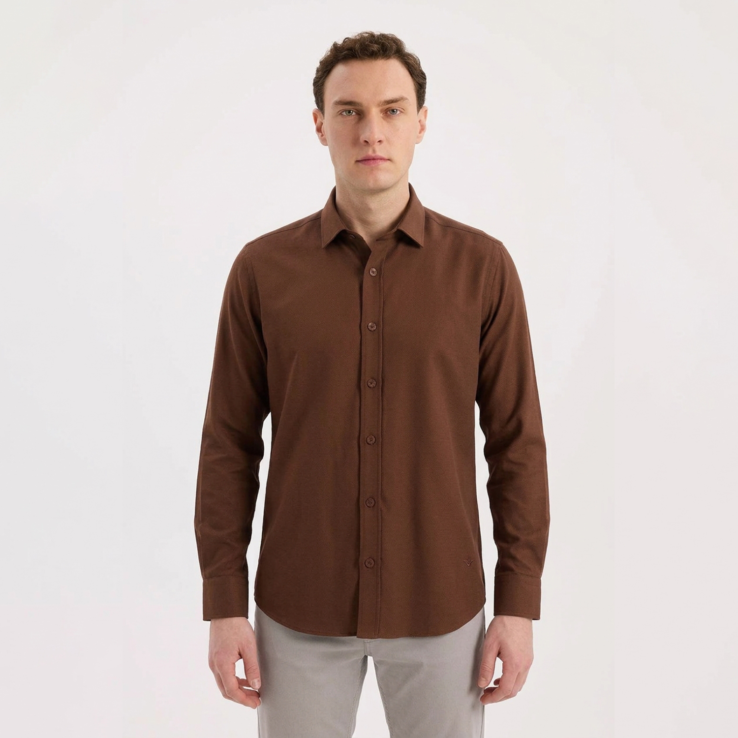 Jakamen Chemise Coffee - 1